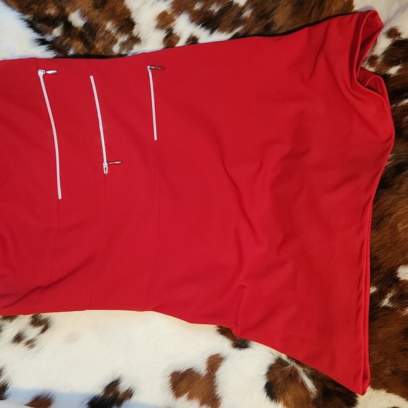 Carrè  noir  Dress Sz 10 - Picture 3 of 6